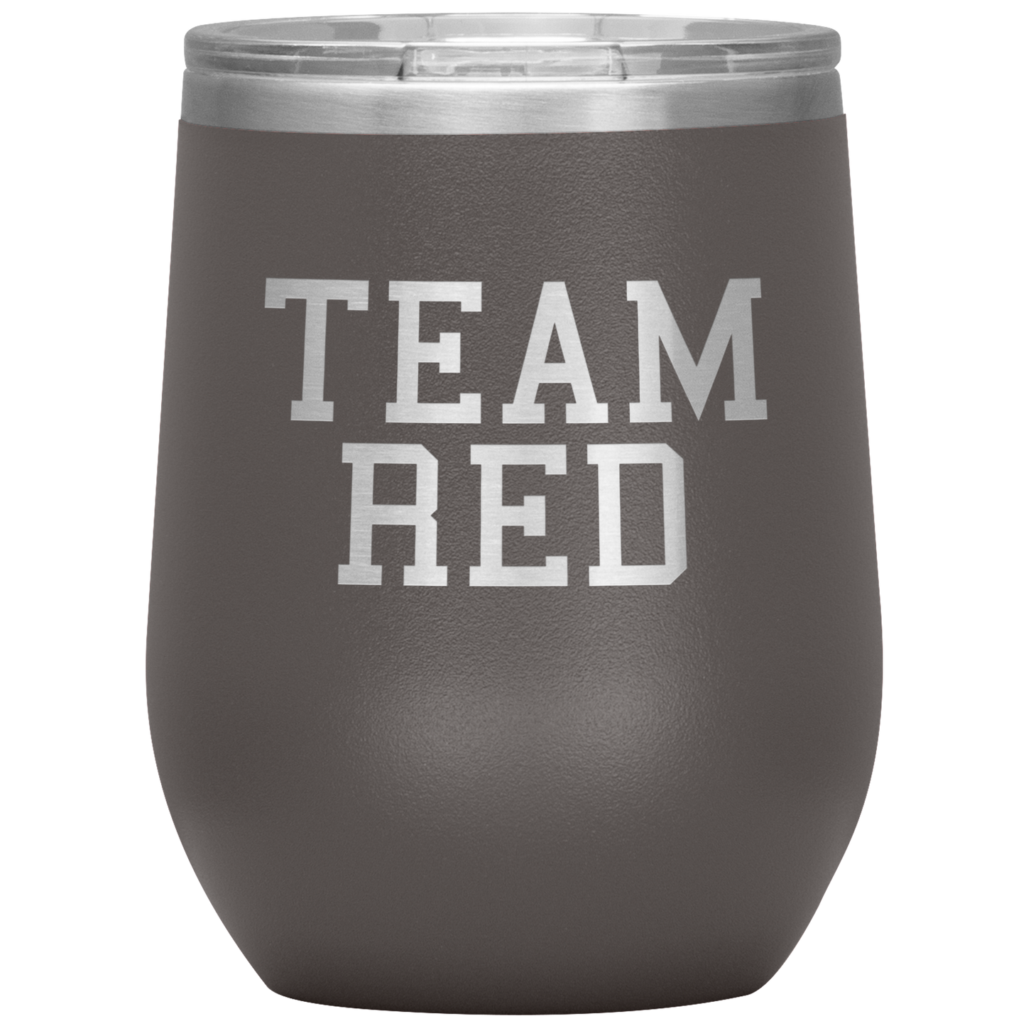 Team Red Wine Tumbler