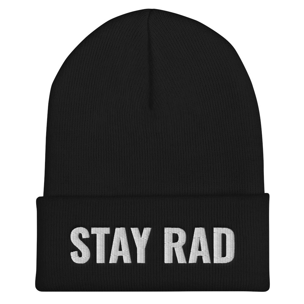 Stay Rad Cuffed Beanie