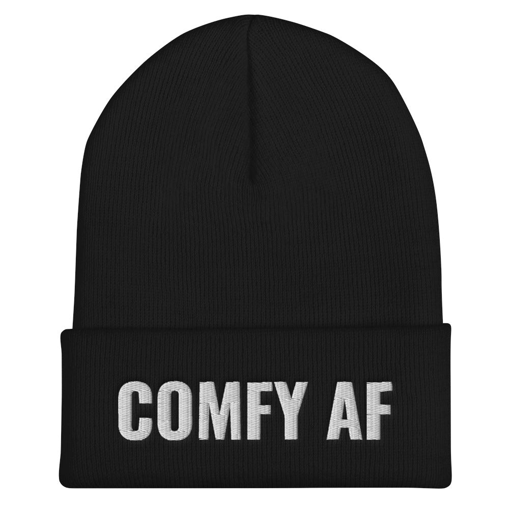 Comfy AF Cuffed Beanie
