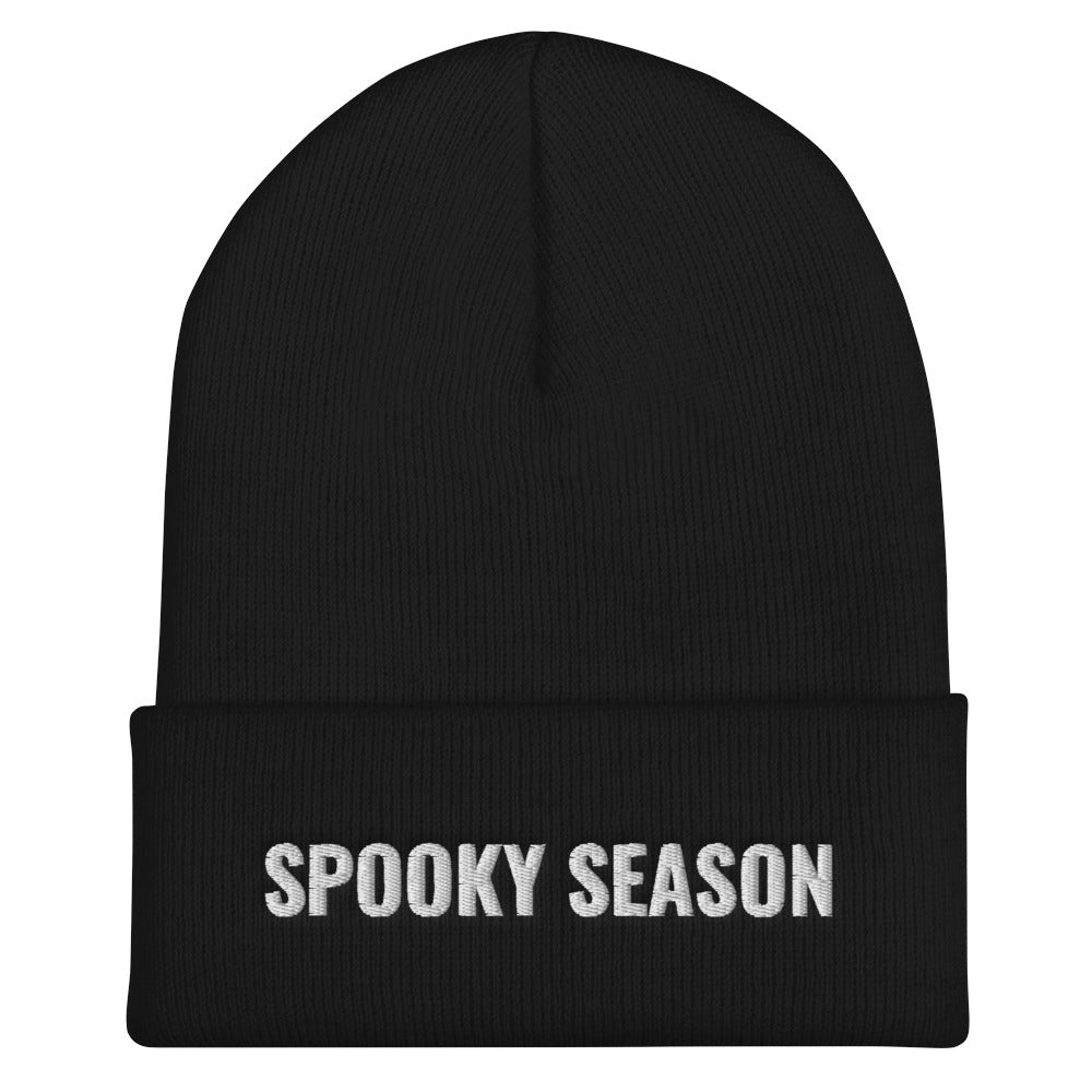 Spooky Season Cuffed Beanie