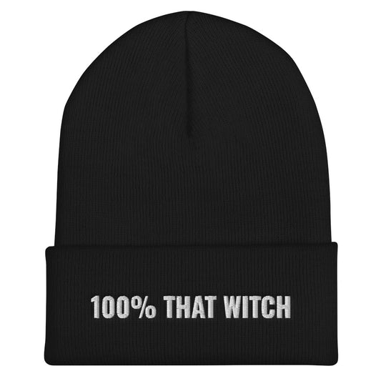 100% That Witch Cuffed Beanie