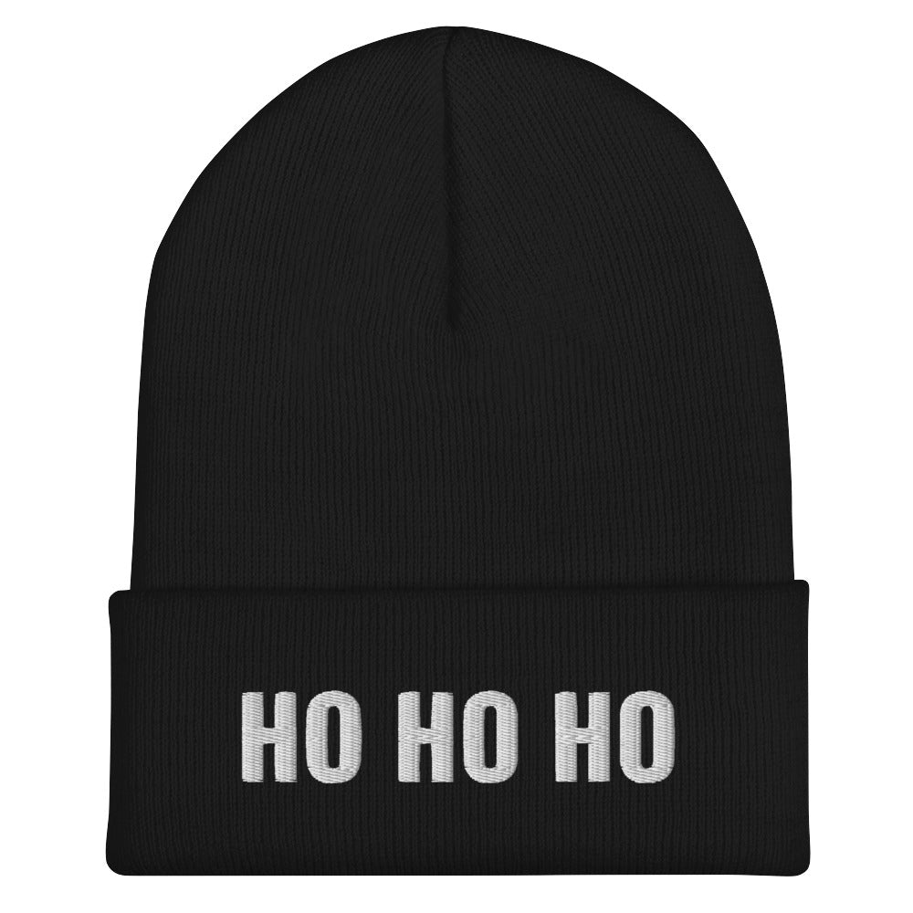 Ho Ho Ho Cuffed Beanie