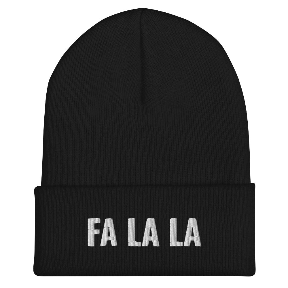 Fa La La Cuffed Beanie