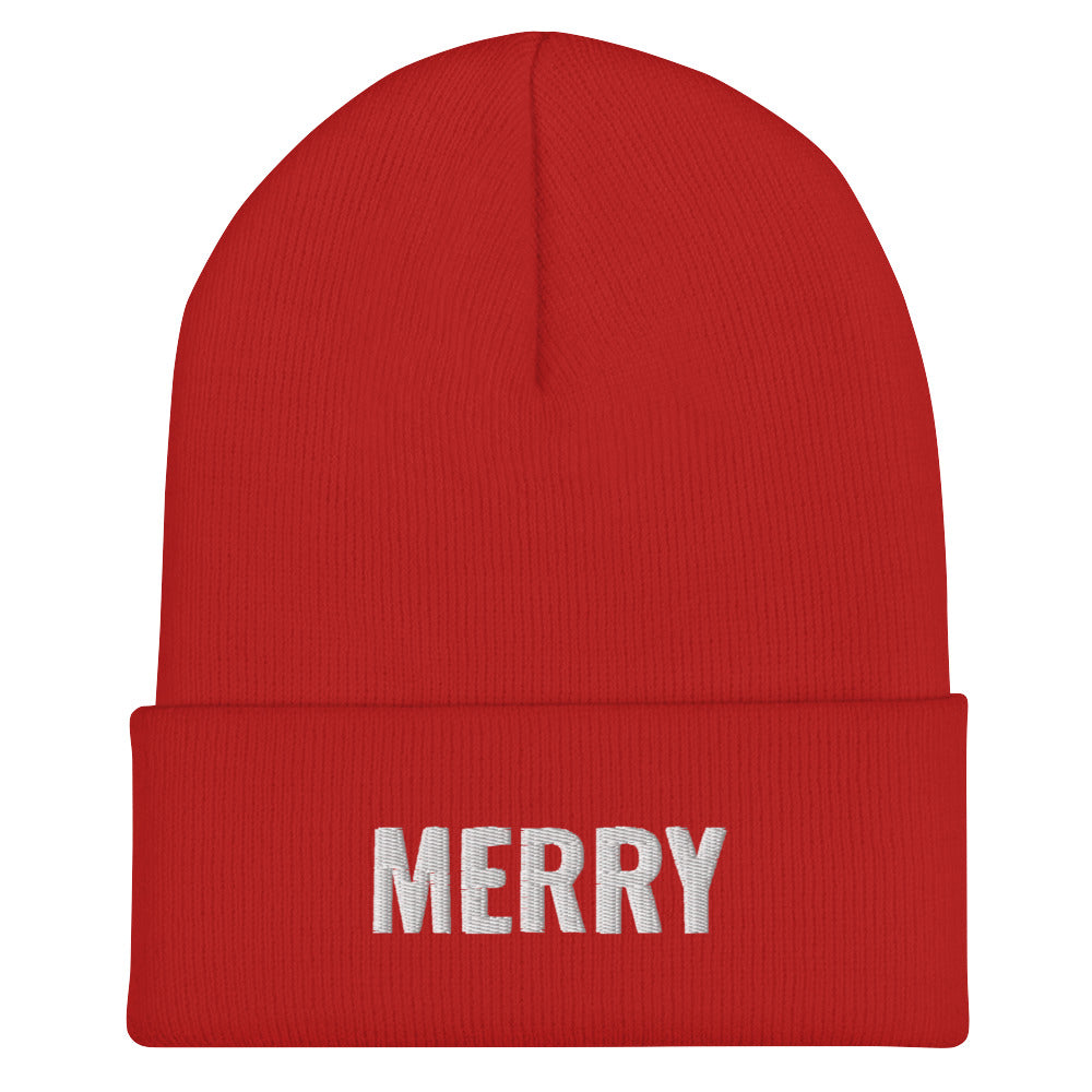 Merry Cuffed Beanie