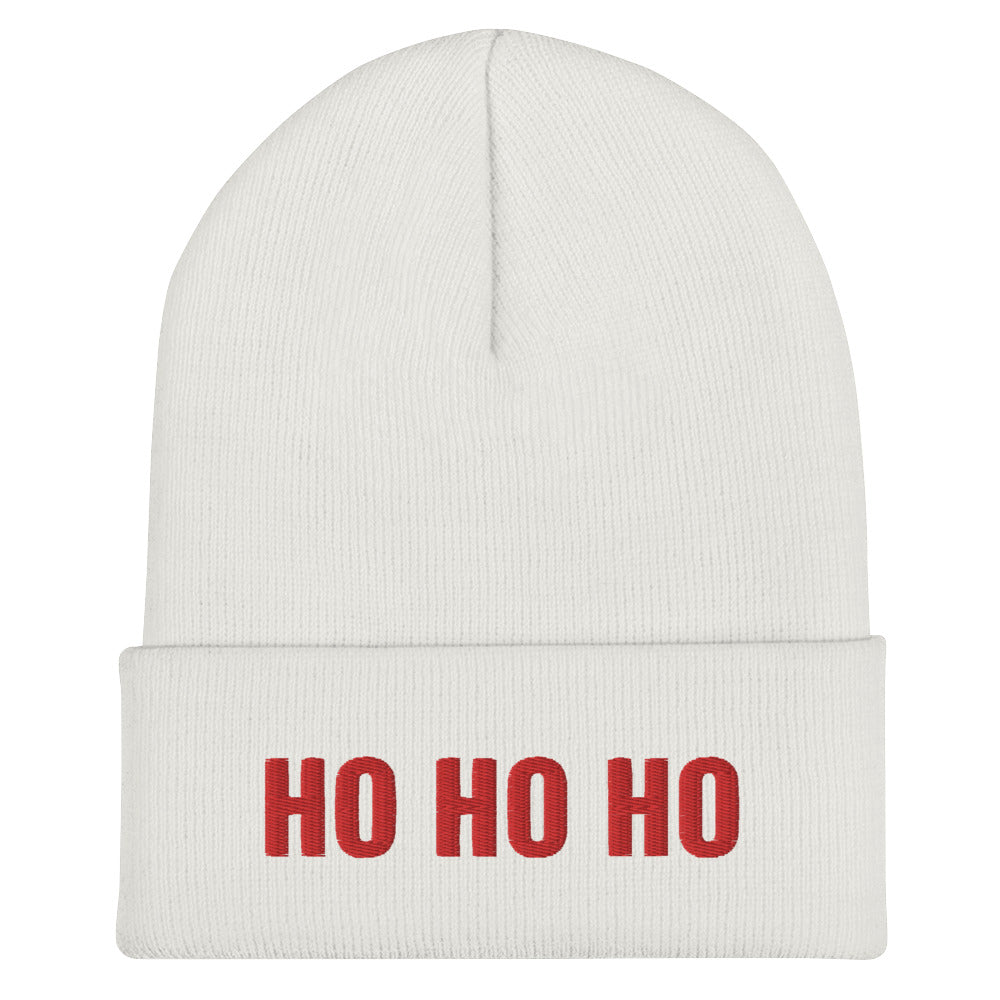 Ho Ho Ho Cuffed Beanie