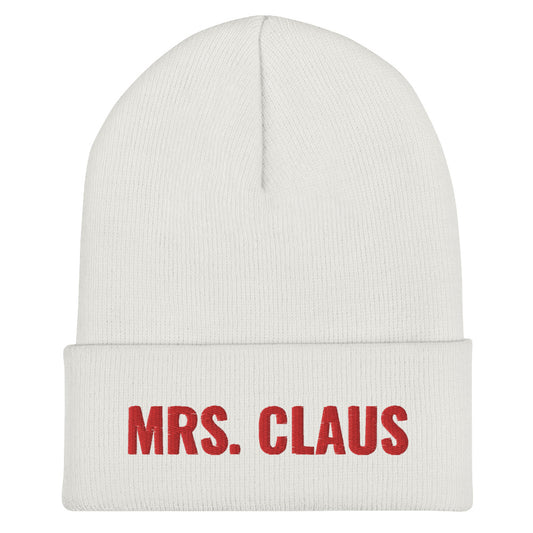 Mrs. Claus Cuffed Beanie