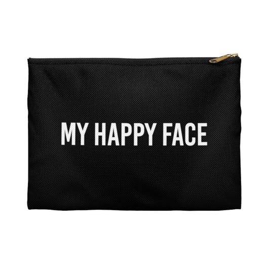 My Happy Face Zip Pouch