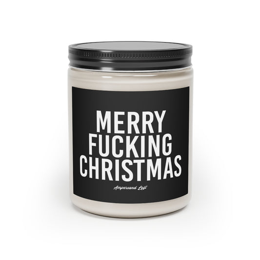 Merry Fucking Christmas Scented Candle