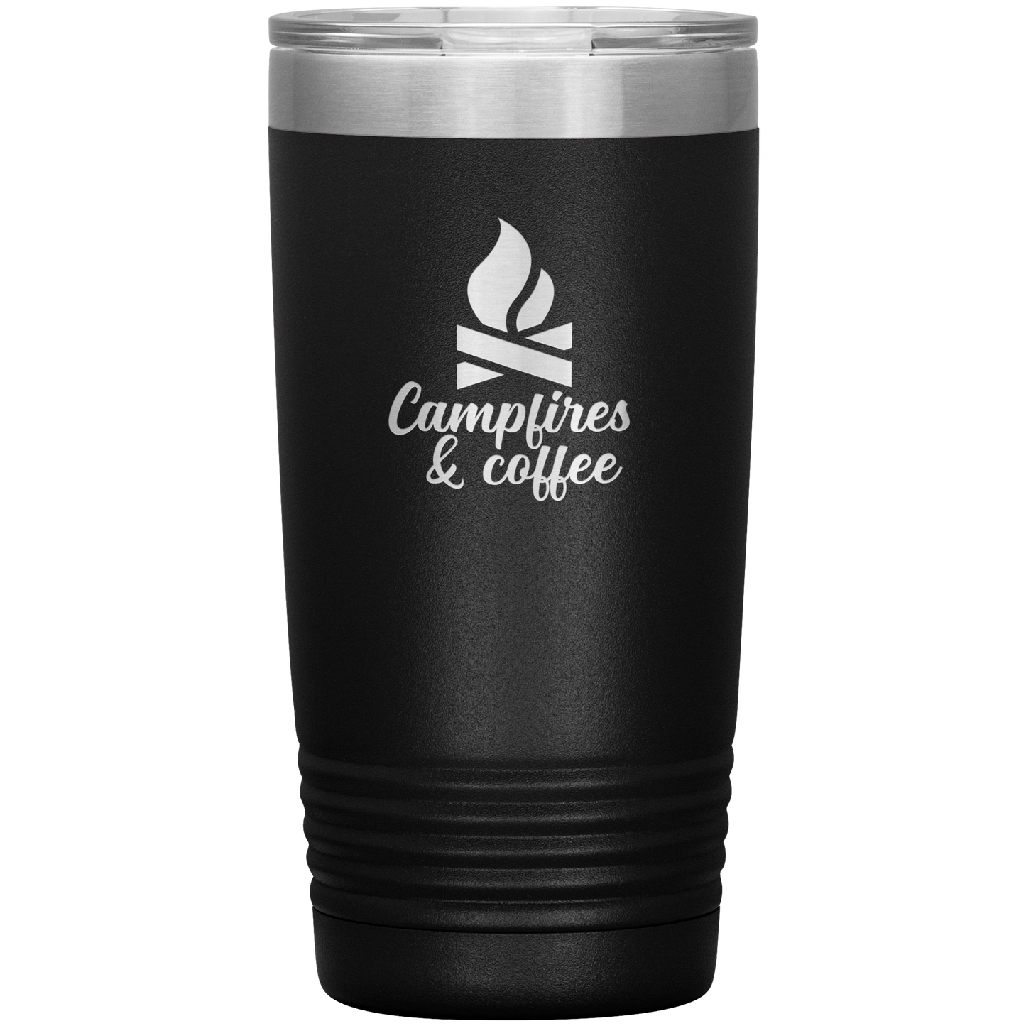 Campfires & Coffee Travel Mug