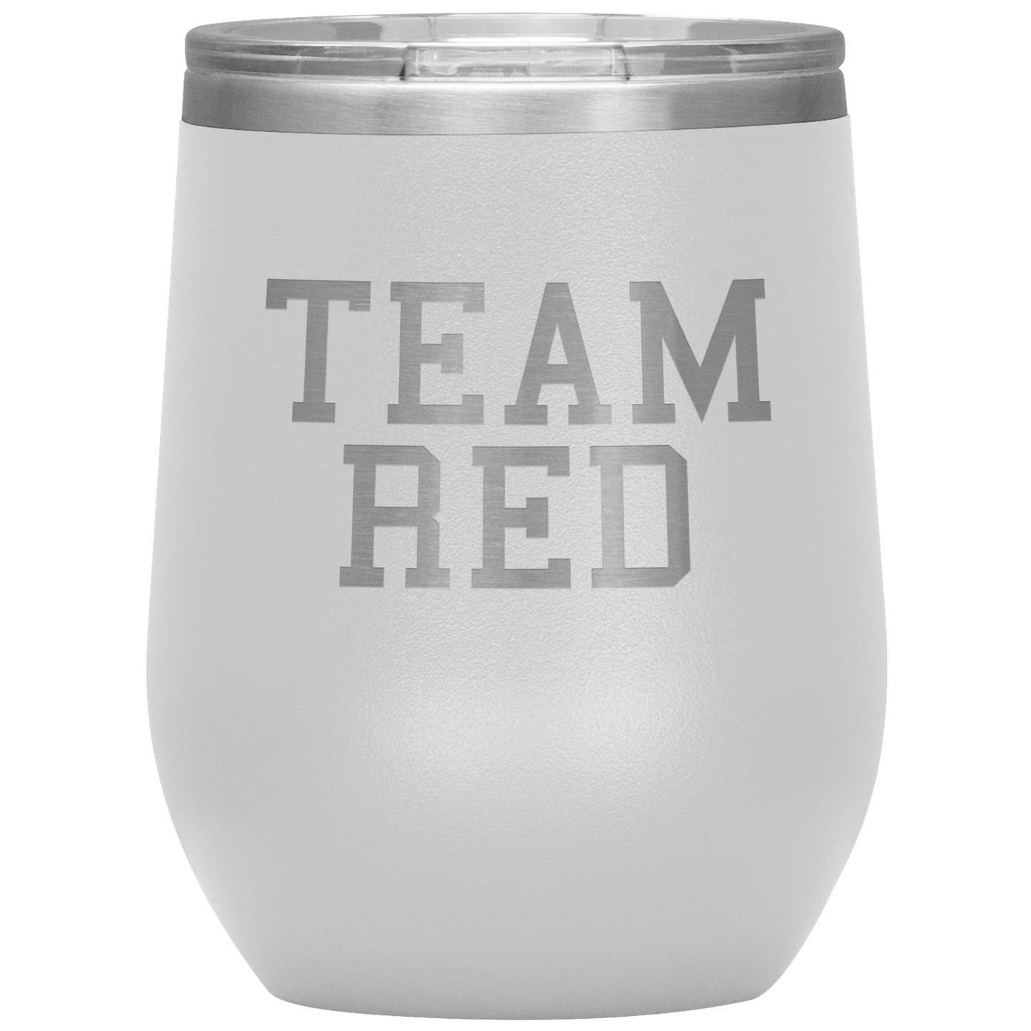 Team Red Wine Tumbler