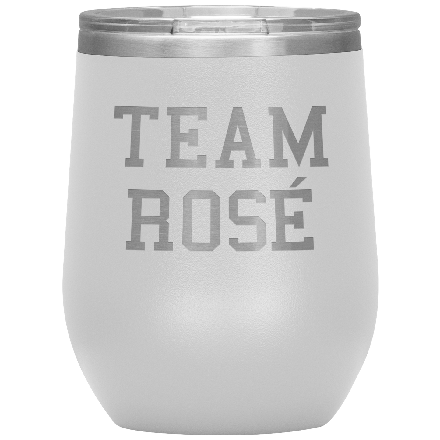 Team Rose Wine Tumbler