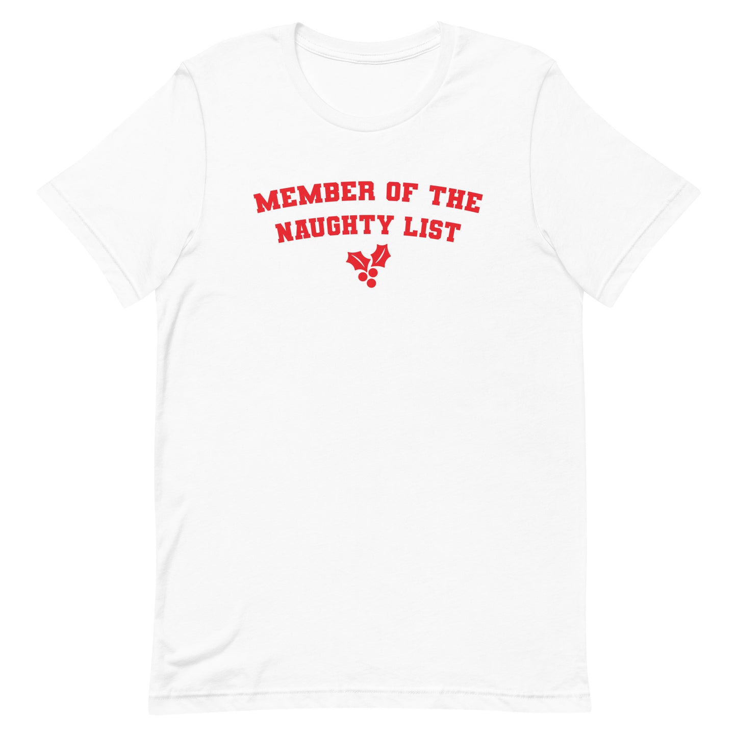 Member of the Naughty List t-shirt